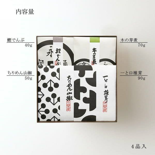 京のぶぶ漬４品入 (KB-A17) | 京佃煮・京菓子 永楽屋
