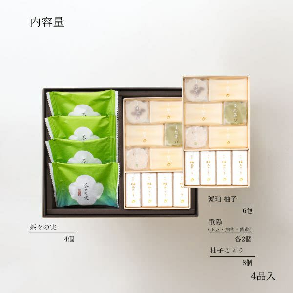 京風菓　4品入 (KF-A17)　内容量