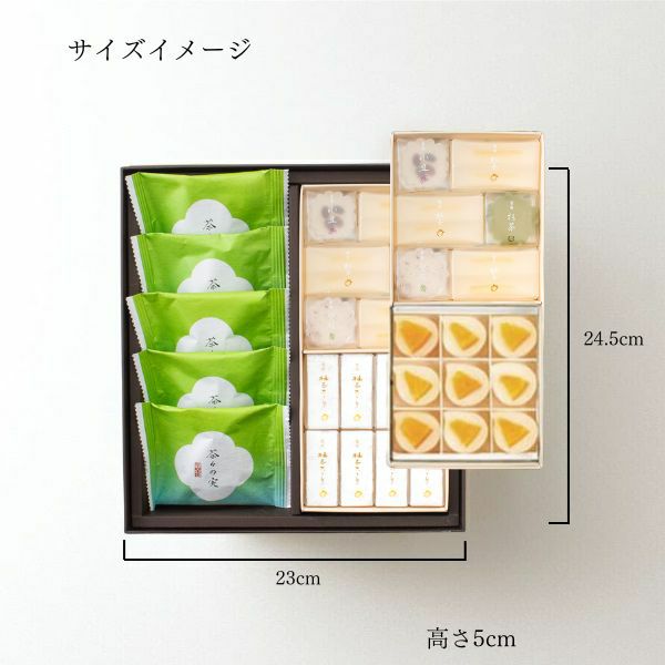 京風菓 5品入 (KF-21S)｜京都 四条河原町にある和菓子屋 永楽屋の